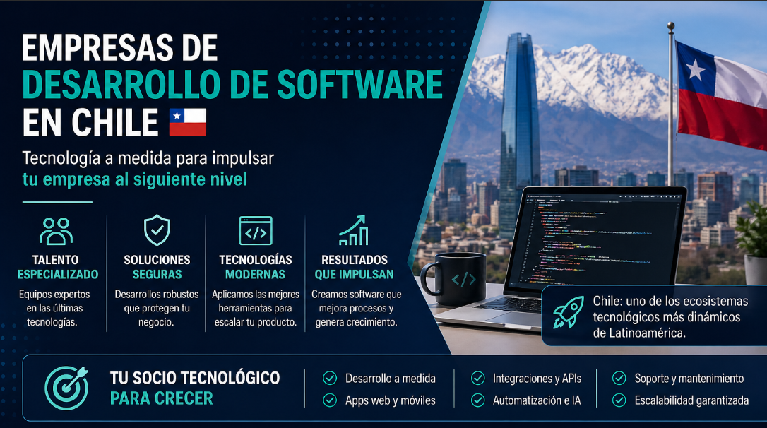 Empresas de Desarrollo de Software en Chile: Cómo Elegir el Socio Tecnológico Ideal