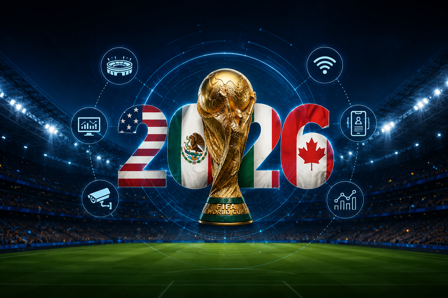 La tecnología detrás del Mundial 2026: lo que la FIFA construyó y lo que tu empresa puede aprender